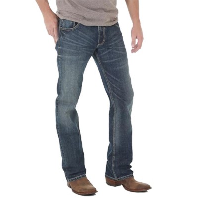 Men's Wrangler Retro Slim Fit Bootcut W2GK62 jeans