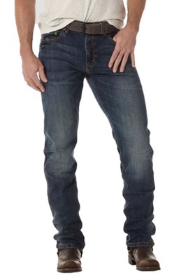 Men's Wrangler Retro Slim Fit Straight nero jeans