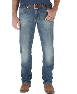 Men's Wrangler Slim Fit Straight splice jeans