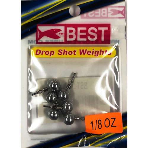 Best Drop Shot Weights Round