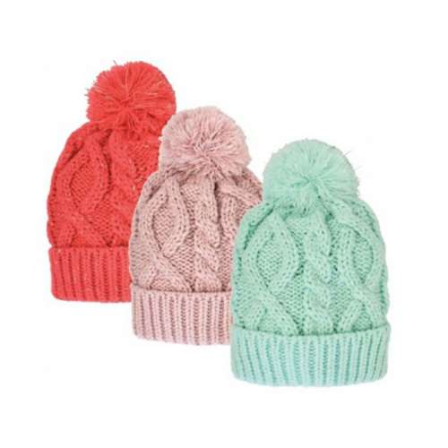 Girls' Grand Sierra Lurex Cable Knit (Colors May Vary) Beanie
