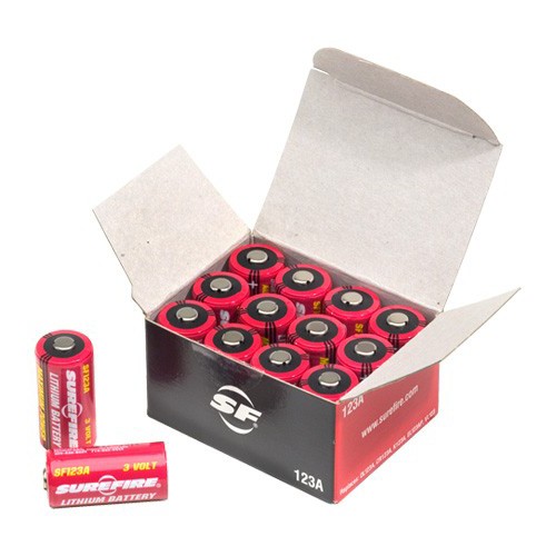 Surefire 123A Lithium Batteries 12-Pack