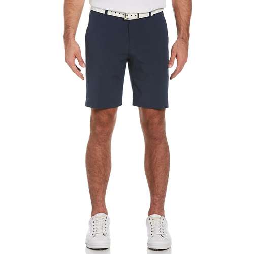 Men's PGA Tour Flat Front Horizontal Textured Hybrid Shorts