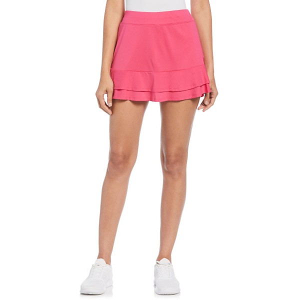 Women's Grand Slam Essential Solid Double Flounce Tennis Skort product image