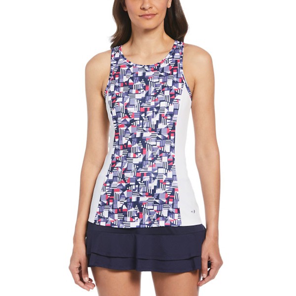Women's Grand Slam Ace Print Tennis Tank product image