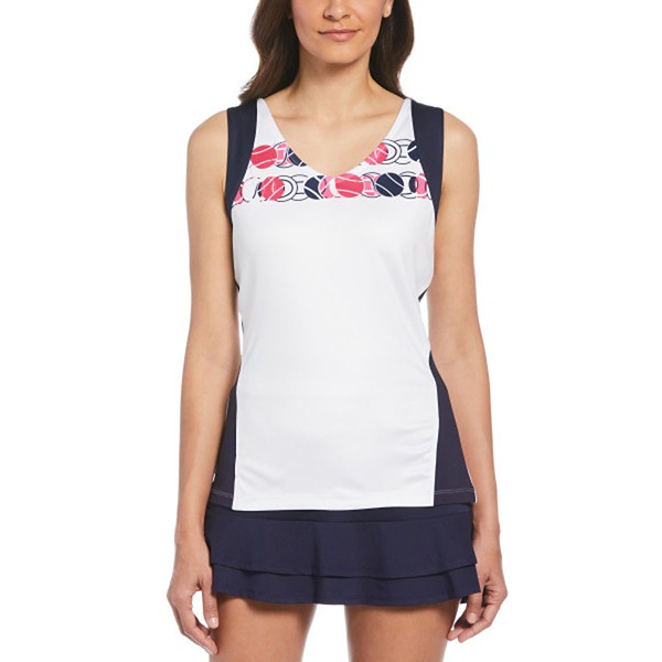 Women's Grand Slam Engineered Print Tennis Tank product image