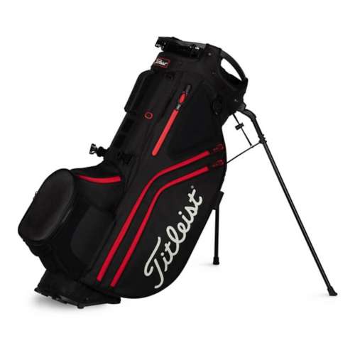 JAMES Sport Black, Waxed Canvas Golf Bag
