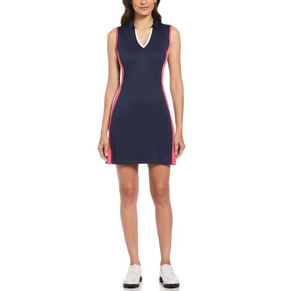Women's PGA Tour Colorblock Sleeveless Pleated Golf Dress product image