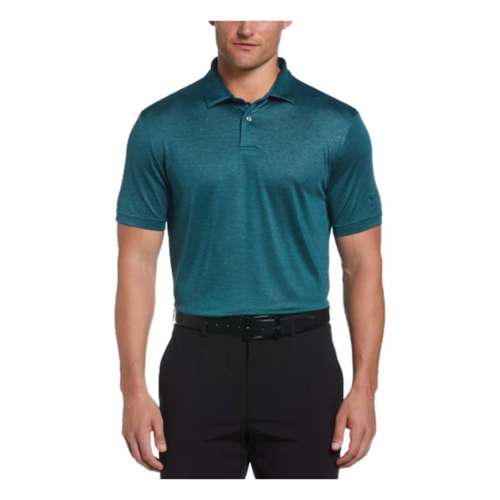Men's PGA Tour Space Dye Texture Golf Polo