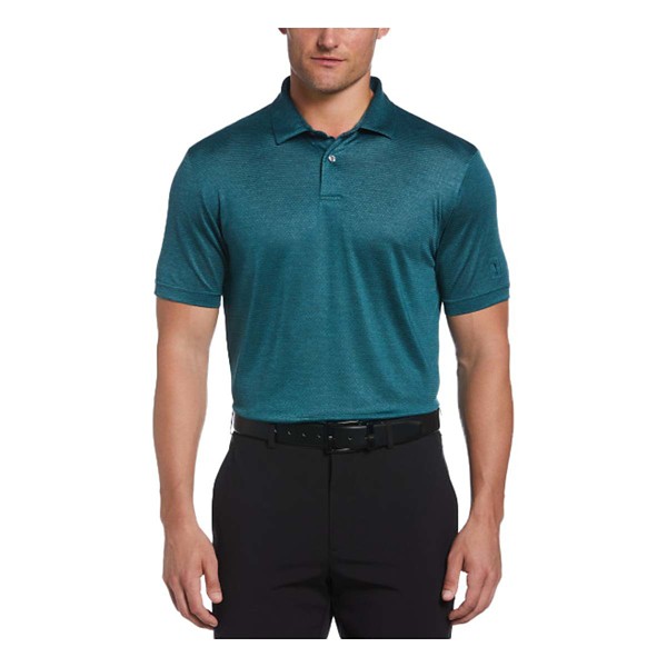 Men's PGA Tour Space Dye Textured Golf Polo product image