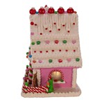 Kurt S. Adler 10in Battery-Operated LED Gingerbread Candy House - Thumbnail 2 of 5