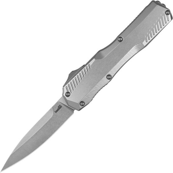 Kershaw 9000 Livewire CPM MagnaCut Stonewash OTF Automatic Knife - Kershaw Knives