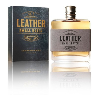 Leather Small Batch Vintage Label No. 2 Cologne