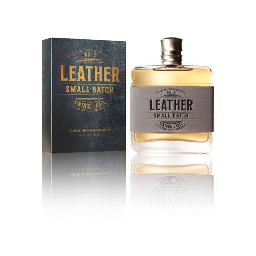 Men's Tru Fragrance Leather Small Batch Indigo Blend Cologne