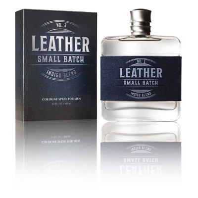 Tru Fragrance Leather Small Batch Indigo Blend Cologne