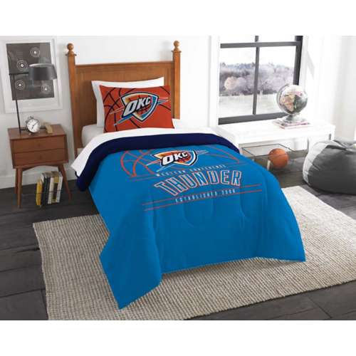 TheNorthwest Oklahoma City Thunder Reverse Slam Twin Comforter Set