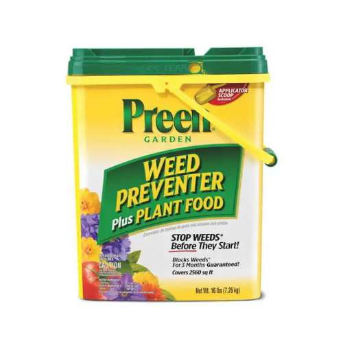 Preen Weed Preventer Plus Plant Food Granular Ready-To-Use