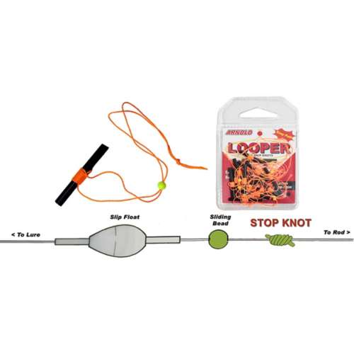 Arnold Bobber Stops Looper Assorted with Beads
