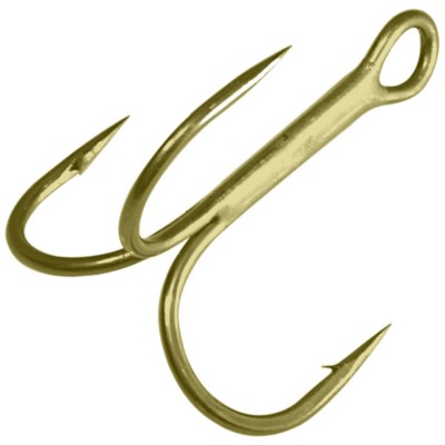 Gamakatsu Treble Round Bend Hooks Multi-pack Bronze