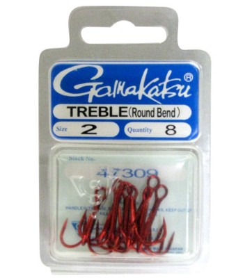 Gamakatsu Trout Treble Hook 4 Pack