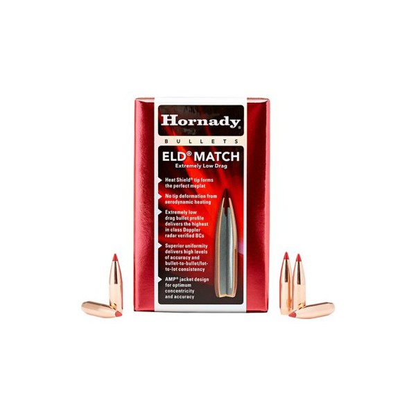 HORNADY ELD Match Rifle Bullets