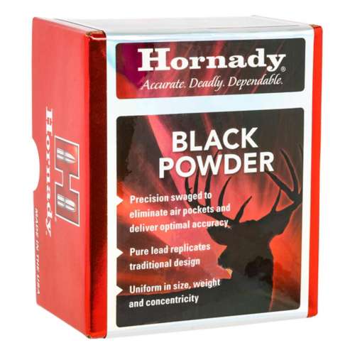 Hornady Black Powder Lead Round Ball Muzzleloader Bullets