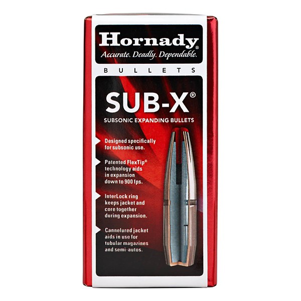 HORNADY SUB-X Rifle Bullets