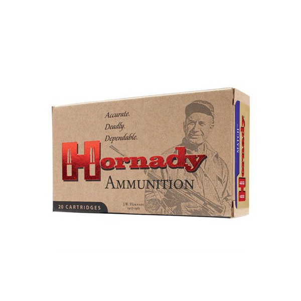 HORNADY Boattail Hollow Point Match Rifle Ammunition