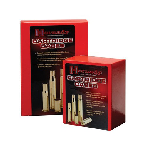 Hornady Unprimed Brass Rifle Cartridge Cases