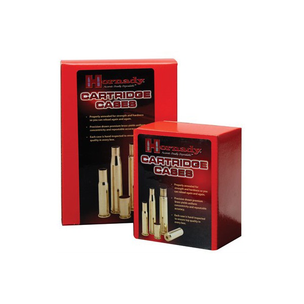 HORNADY Unprimed Brass Rifle Cartridge Cases