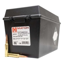 Hornady Match Boattail Hollow Point 6.5 Creedmoor Rifle Ammunition 200 Round Box