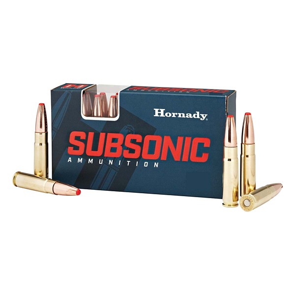 Hornady Subsonic Sub-X 300 AAC Blackout Rifle Ammunition 50 Round Box - Hornady