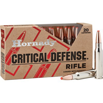 Hornady Critical Defense Rifle Ammunition 20 Round Box