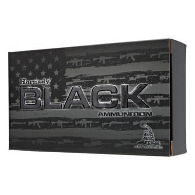 Hornady Black FMJ 5.56x45mm NATO Rifle Ammunition 20 Round Box