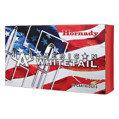 Hornady American White Tail Interlock Rifle Ammunition 20 Round Box