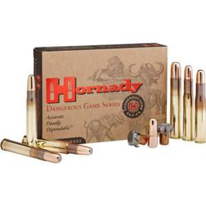 Hornady Dangerous Game Series DGX Bonded Rifle Ammunition 20 Round Box