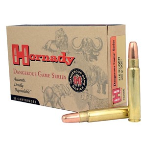 Hornady Dangerous Game Series DGS Rifle Ammunition 20 Round Box