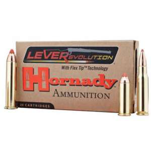 Hornady LEVERevolution MonoFlex Rifle Ammunition 20 Round Box