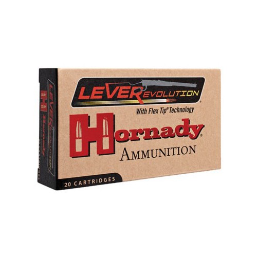 Hornady LEVERevolution FTX 45-70 Government Rifle Ammunition 20 Round Box