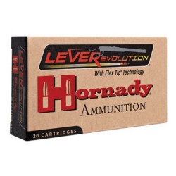 Hornady LEVERevolution FTX Rifle Ammunition 20 Round Box