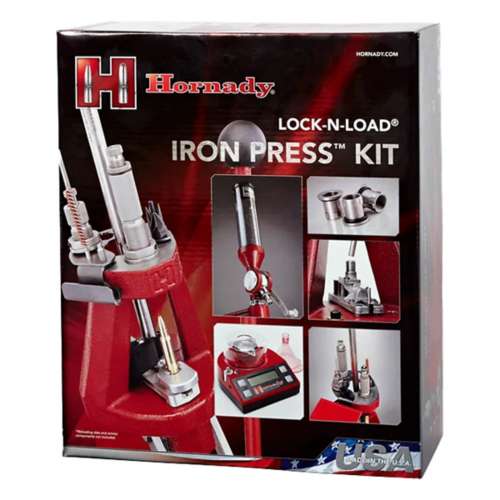 Hornady Lock-N-Load Iron Single Stage Press Reloading Kit with Auto Prime