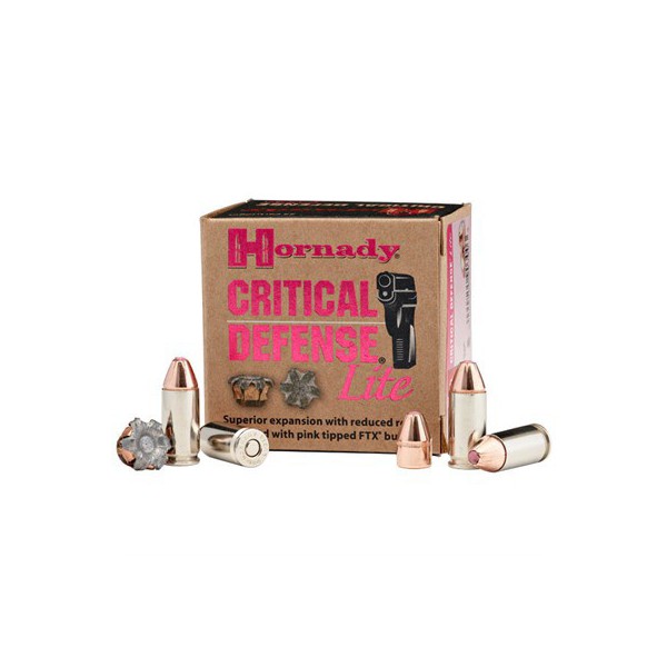 HORNADY Critical Defense Lite FTX Handgun Ammunition