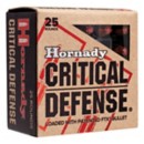 Hornady Critical Defense FXT Pistol Ammunition