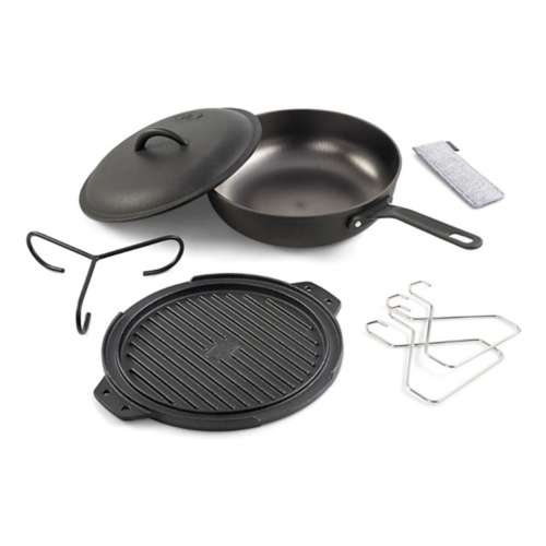 GSI Outdoors Guidecast 10" Cast Iron Cookset