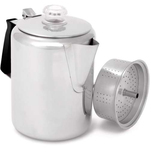 GSI Outdoors Glacier Stainless 9-Cup Percolator