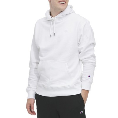 champion white pullover hoodie