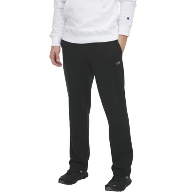 open leg sweatpants mens