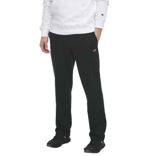 Champion powerblend best sale open bottom sweatpant