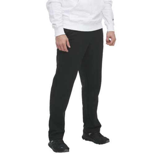 Men's Champion Powerblend Open Bottom Sweatpants