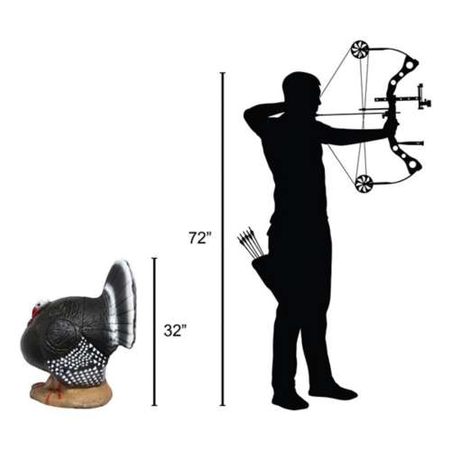 Delta McKenzie Pro-Series Strutting Turkey 3D Archery Target